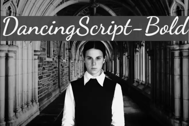 DancingScript-Bold Font examples
