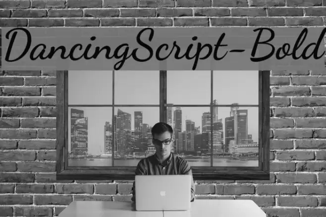 DancingScript-Bold Font examples