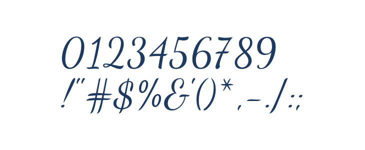 DancingScriptOT1 Other Characters