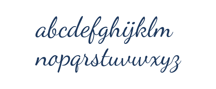 DancingScriptOT1 Lowercase