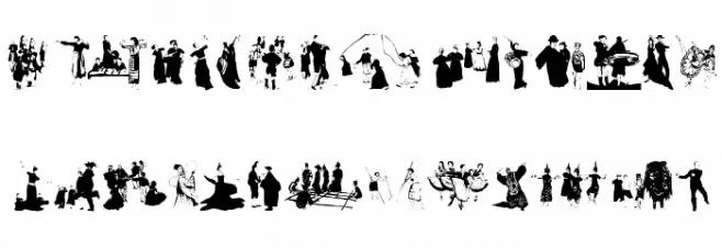 DancingTraces Font Litere mici