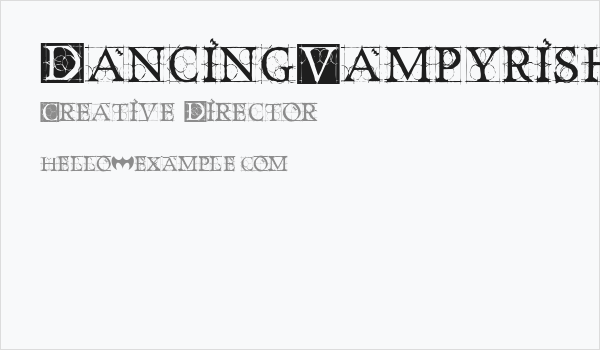 DancingVampyrish Business Card