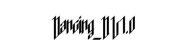 Dancing_DL1.0  Fuentes Gratis Descargar