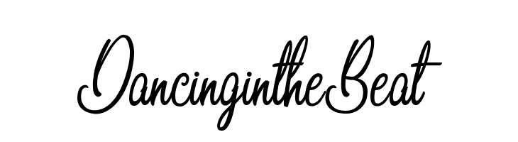 DancingintheBeat  font caratteri gratis