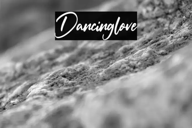 Dancinglove Font examples