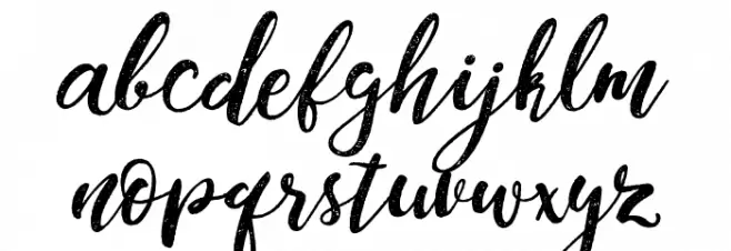 Dandeleon Vintage Demo Schriftart Kleinbuchstaben
