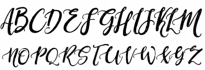 DandeleonVintageDemo Font Litere mari