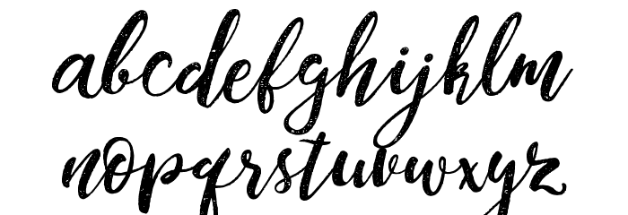 DandeleonVintageDemo Font LOWERCASE