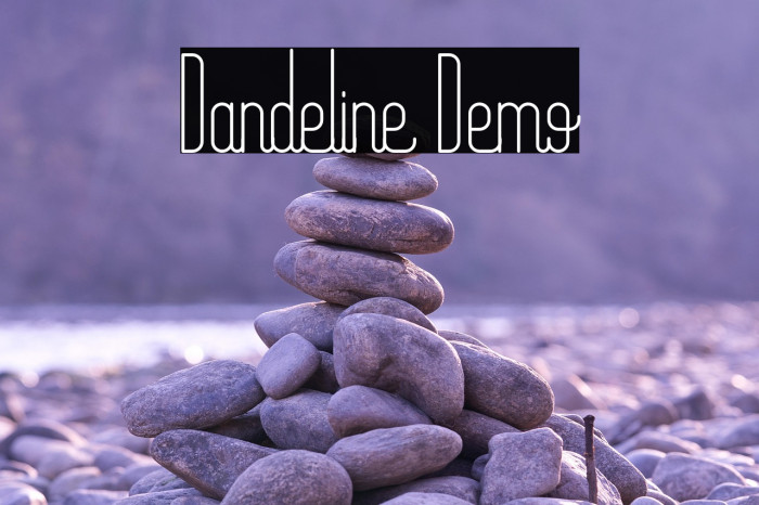 Dandeline Demo Example 1