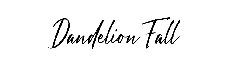 Dandelion Fall  font caratteri gratis