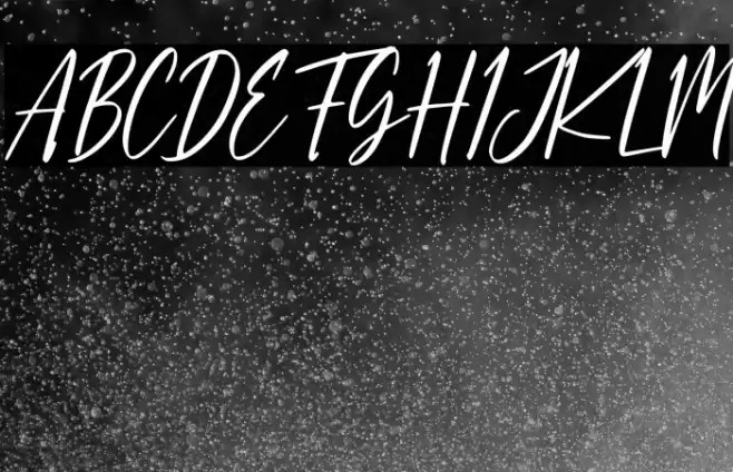 Dandelion Fall Font examples