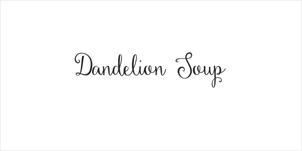 Dandelion Soup Logo