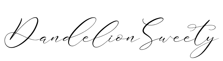Dandelion Sweety  font caratteri gratis
