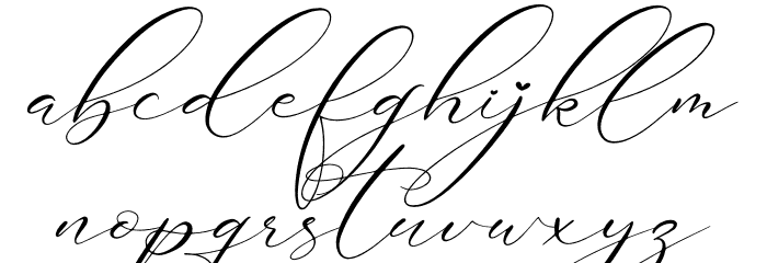 Dandelion Sweety Font LOWERCASE