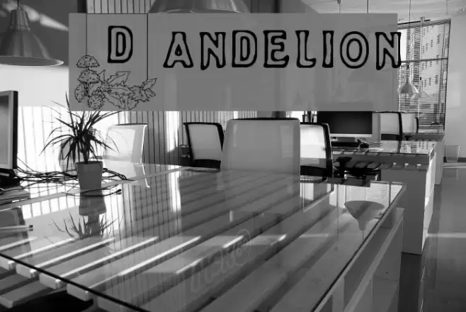 Dandelion Font examples