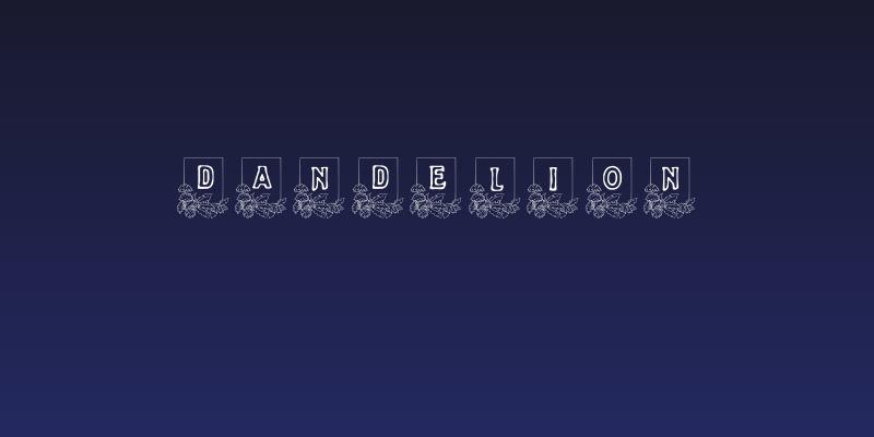Dandelion Social Header