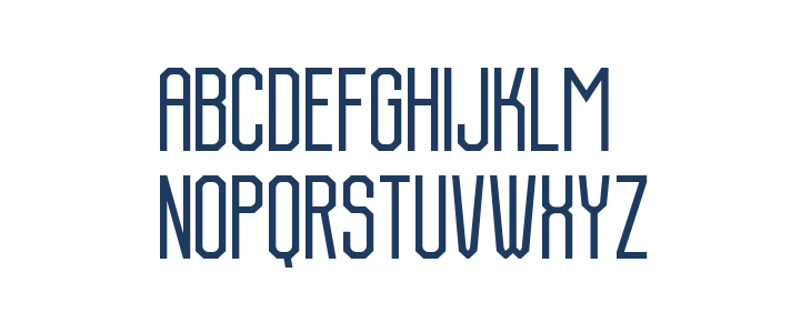 Danderyd Gothic Regular Lowercase