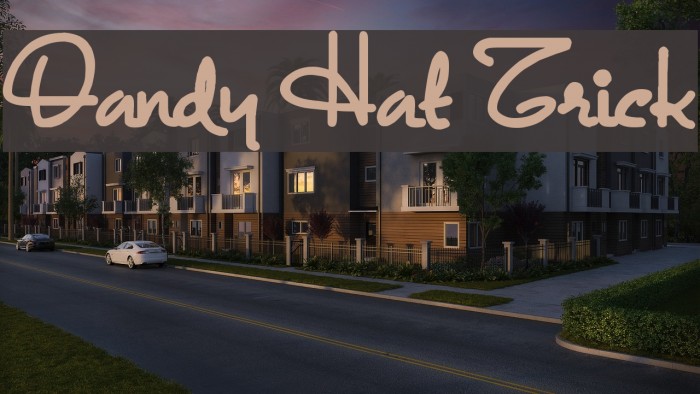 Dandy Hat Trick Example 1