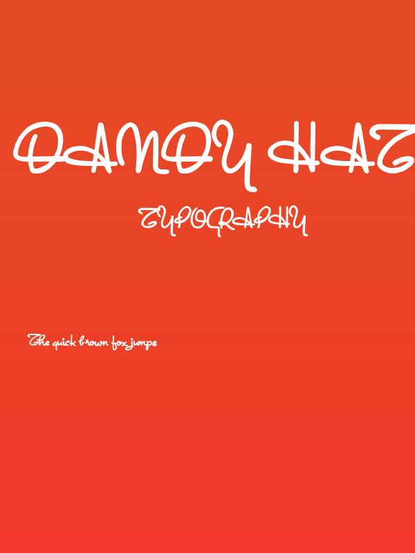 Dandy Hat Trick Poster