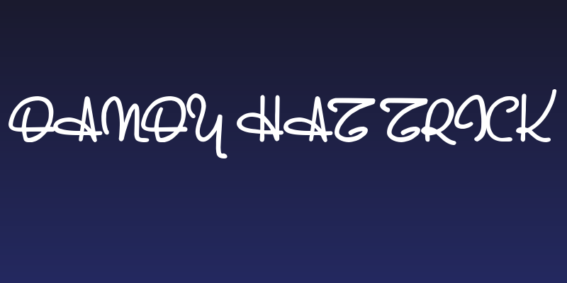 Dandy Hat Trick Social Header