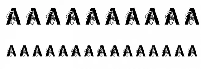 Dandy-TV Font OTHER CHARS