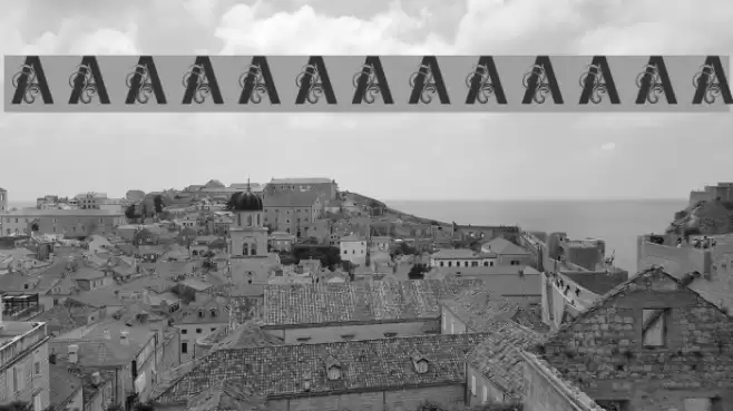 Dandy-TV Font examples