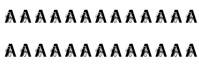Dandy-TV Font LOWERCASE