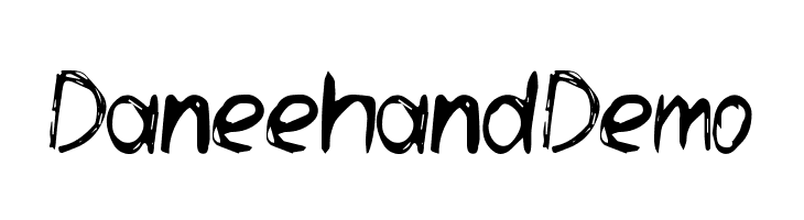 Daneehand Demo Schriftart