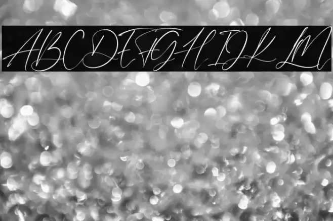 DanettePricilla Font examples