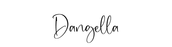 Dangella  免费字体下载