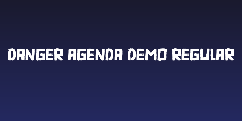 Danger Agenda DEMO Regular Social Header