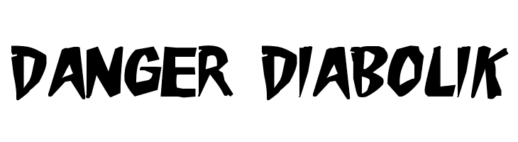 Danger Diabolik  नि: शुल्क फ़ॉन्ट्स डाउनलोड