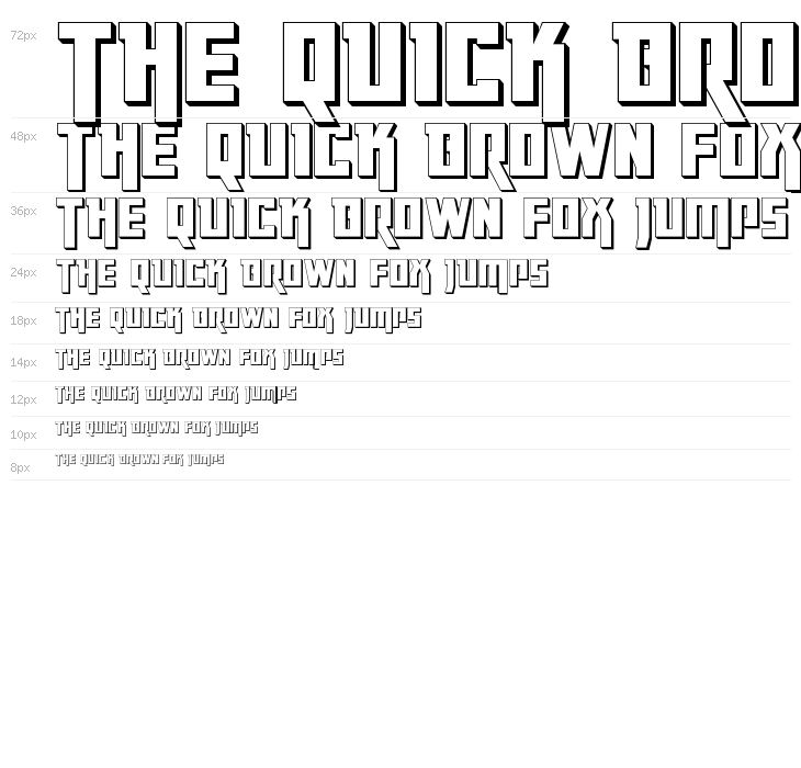 Danger Flight 3D Waterfall