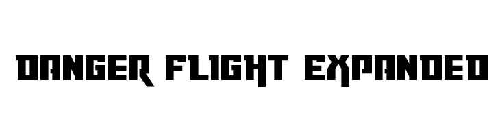Danger Flight Expanded  Frei Schriftart Herunterladen