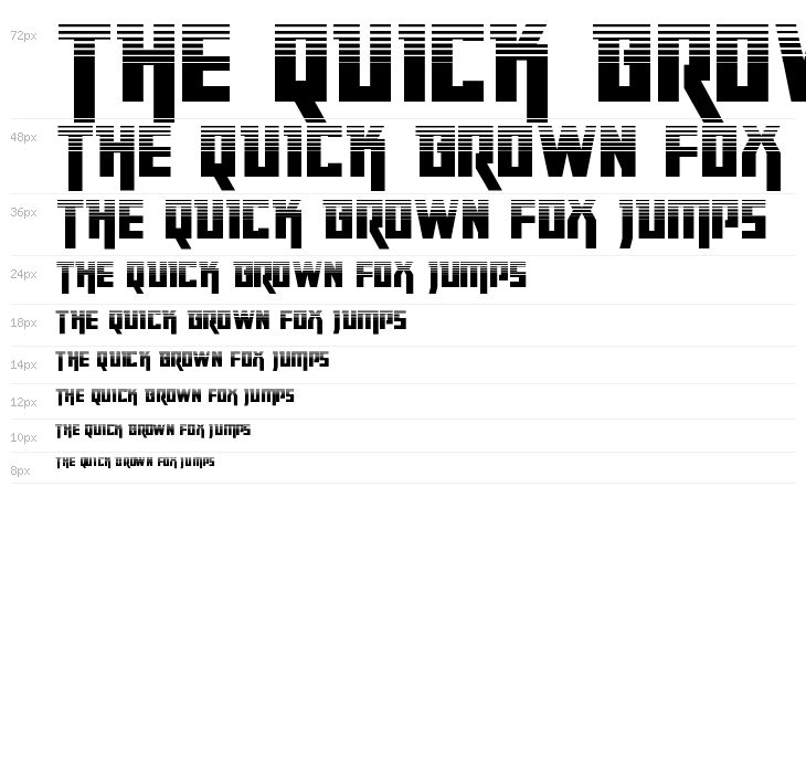 Danger Flight Halftone Waterfall