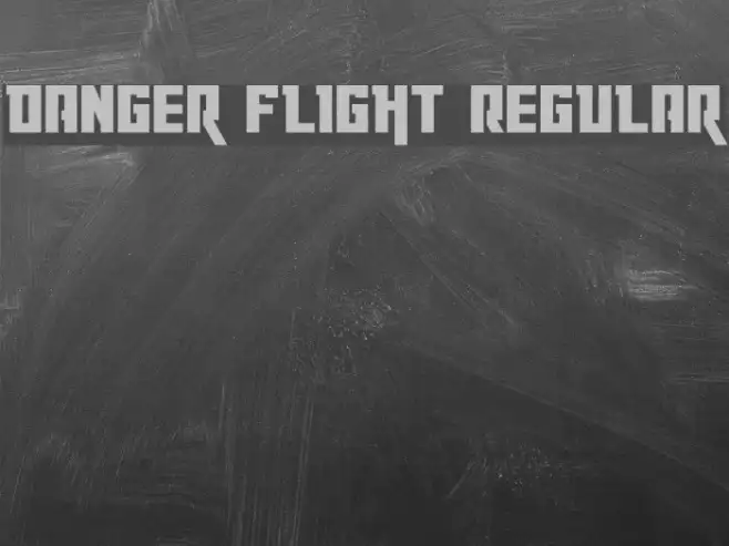 Danger Flight Regular Example 2