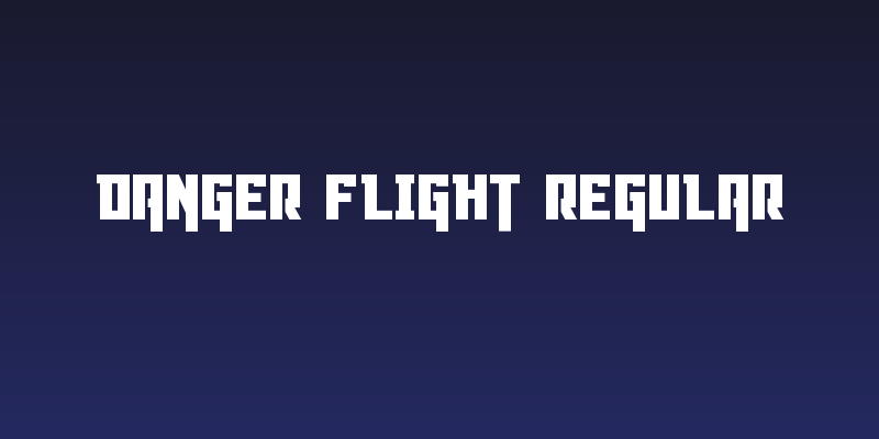 Danger Flight Regular Social Header