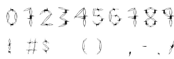 Danger Type Font OTHER CHARS