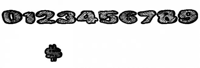 DangerWaffles Font OTHER CHARS