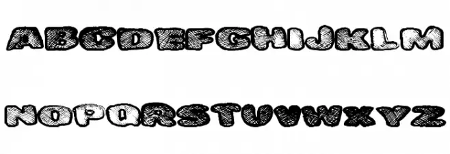DangerWaffles Font UPPERCASE