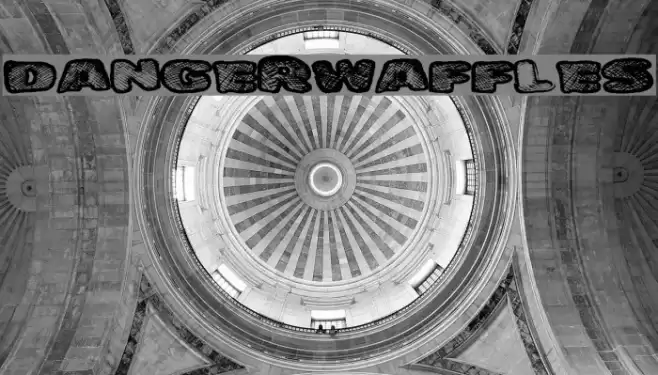 DangerWaffles Font examples