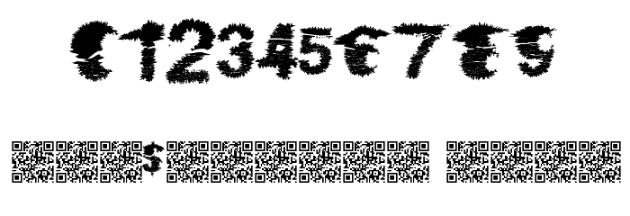 DangerZone Font OTHER CHARS
