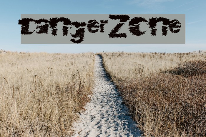 DangerZone Font examples