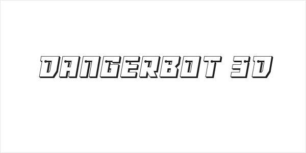 Dangerbot 3D Logo