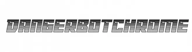 Dangerbot Chrome  Fuentes Gratis Descargar