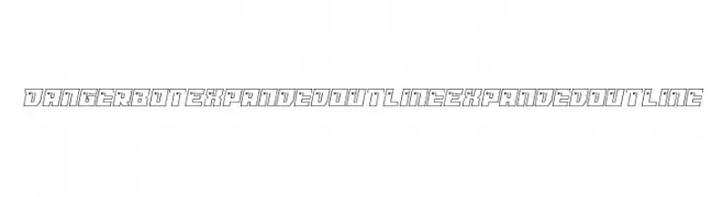 Dangerbot Expanded Outline Expanded Outline  لخطوط تنزيل