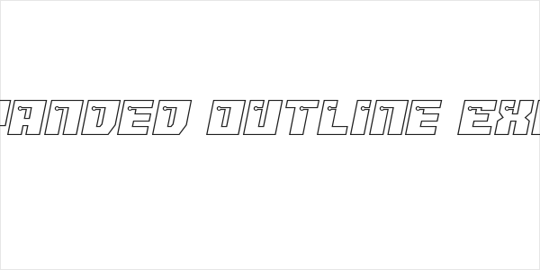 Dangerbot Expanded Outline Expanded Outline Logo