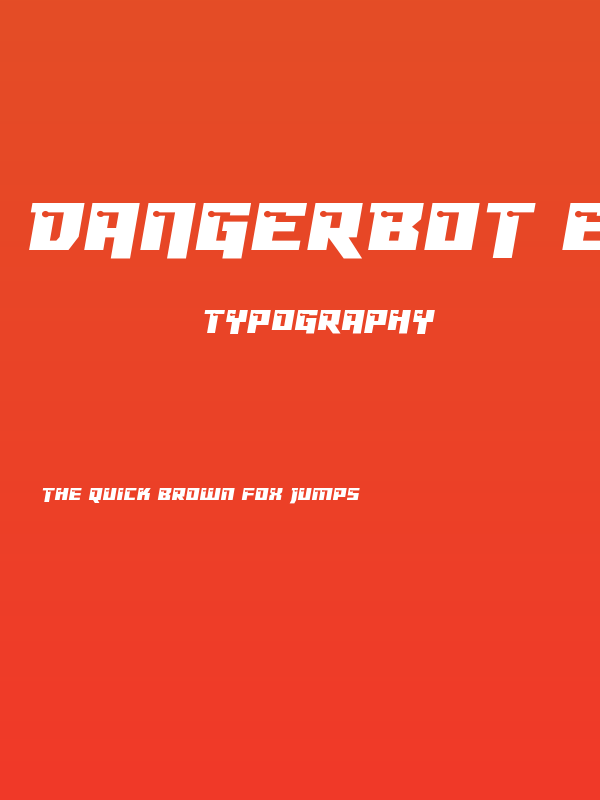 Dangerbot Extra-Expanded Expanded Poster