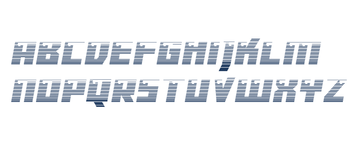 Dangerbot Gradient Lowercase