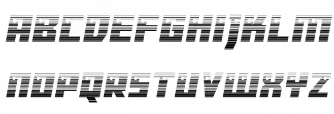 Dangerbot Gradient Caratteri MINUSCOLO